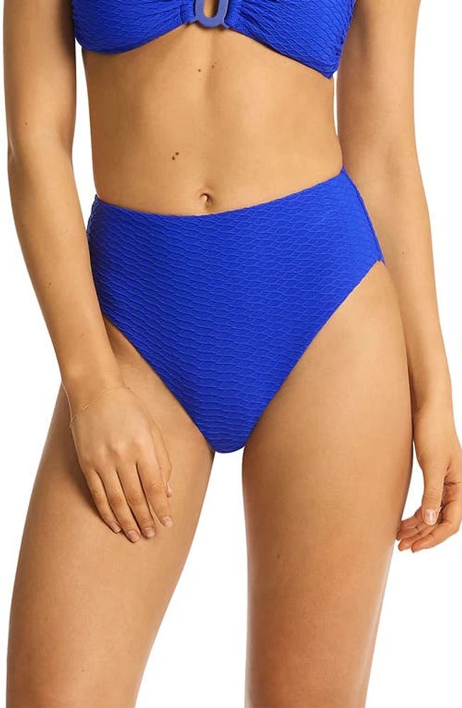 Sea Level Retro High Waist Bikini Bottoms at Nordstrom, Us