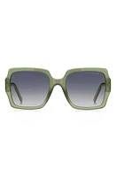 Marc Jacobs 55mm Gradient Square Sunglasses in /Grey Shaded at Nordstrom