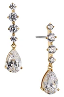 Nadri Cubic Zirconia Drop Earrings in Gold at Nordstrom