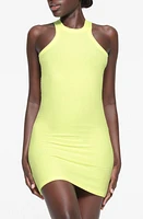 SKIMS Soft Lounge High Crewneck Tank Minidress Lemonade at Nordstrom,