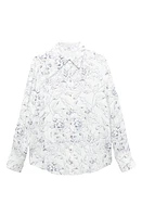 MANGO Print Button-Up Shirt at Nordstrom,