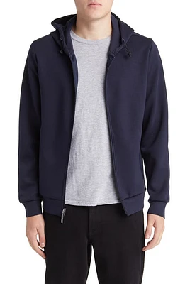 Robert Barakett Brixton Zip Hoodie Navy at Nordstrom,