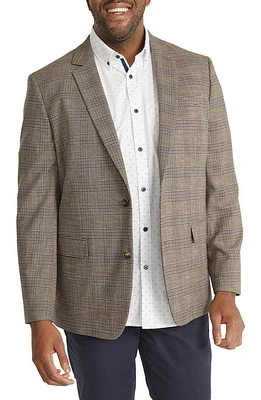 Johnny Bigg Glen Plaid Sport Coat in Brown at Nordstrom, Size 56