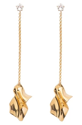 Sterling King Gelsey Fold Drop Earrings in Gold at Nordstrom