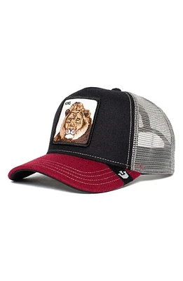 Goorin Bros. Circwool of Life Lion Patch Trucker Hat in Black at Nordstrom