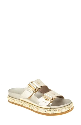 bcbg Bindie Slide Sandal Platino at Nordstrom,