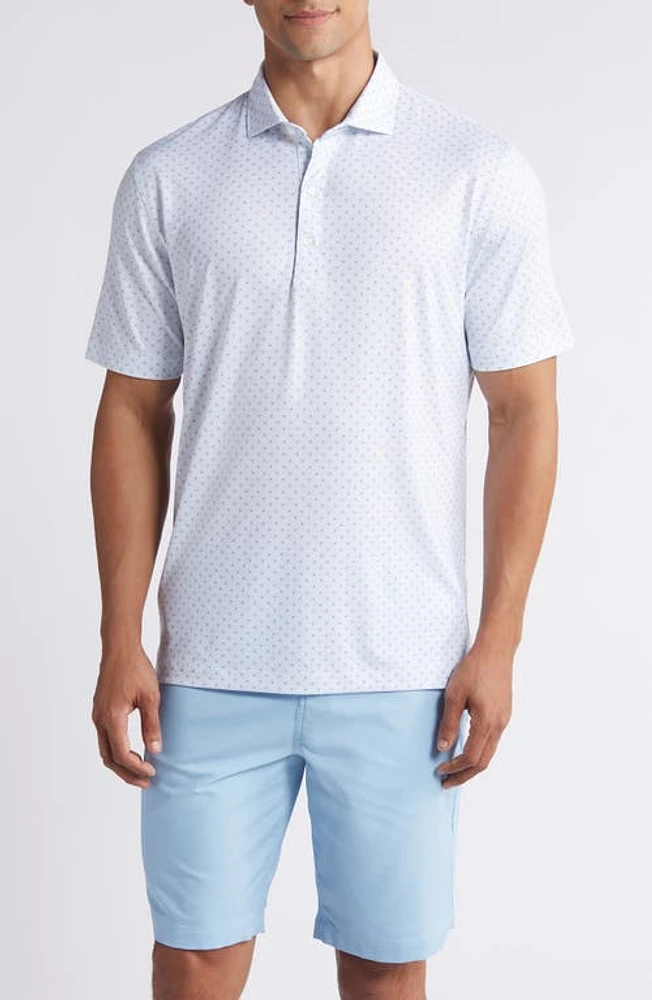 johnnie-O Crete Neat Print PREP-FORMANCE Polo at Nordstrom,