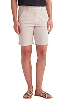 JAG Jeans Maddie Pull-On Chino Shorts Stone at Nordstrom,