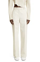 The Row Banew Cotton & Virgin Wool Pants Sand at Nordstrom,