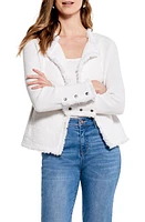 NIC+ZOE Fringe Mix Jacket in Paper White at Nordstrom, Size Medium