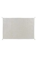 Lorena Canals Tribu Washable Recycled Cotton Blend Rug in Natural at Nordstrom