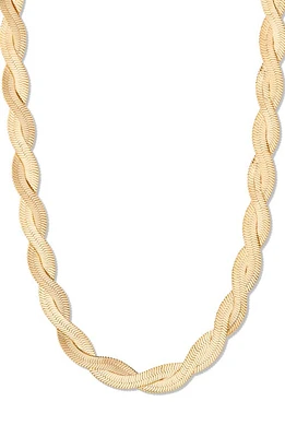 Brook and York Haven Snake Chain Necklace in Gold at Nordstrom