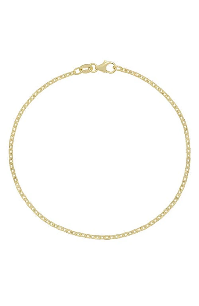 Bony Levy 14K Gold Chain Bracelet in 14K Yellow Gold at Nordstrom, Size 7