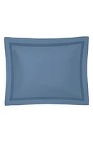 Matouk Nocturne Pillow Sham in Sea at Nordstrom, Size King