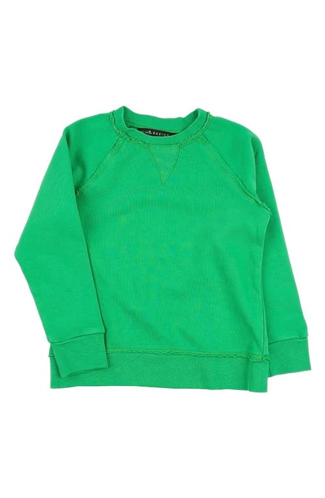 Miki Miette Kids' Iggy French Terry Sweatshirt Shamrock at Nordstrom,