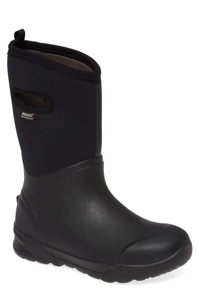 Bogs Bozeman Tall Waterproof Boot Black at Nordstrom,