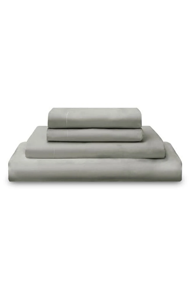 Sijo 400 Thread Count Organic Cotton Percale Sheet Set in Dove at Nordstrom