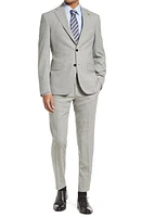 Ted Baker London Ralph Extra Slim Fit Wool Suit in Light Grey at Nordstrom, Size 44 Regular