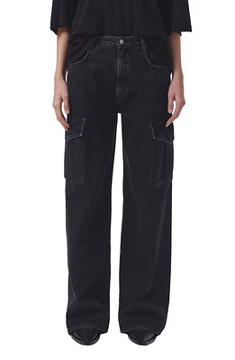 AGOLDE Minka Wide Leg Cargo Jeans Spider at Nordstrom,