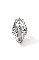 John Hardy Naga Sapphire Ring in Silver at Nordstrom