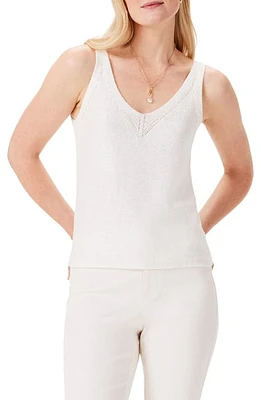 NIC+ZOE Sleek Sweater Tank Classic Cream at Nordstrom,