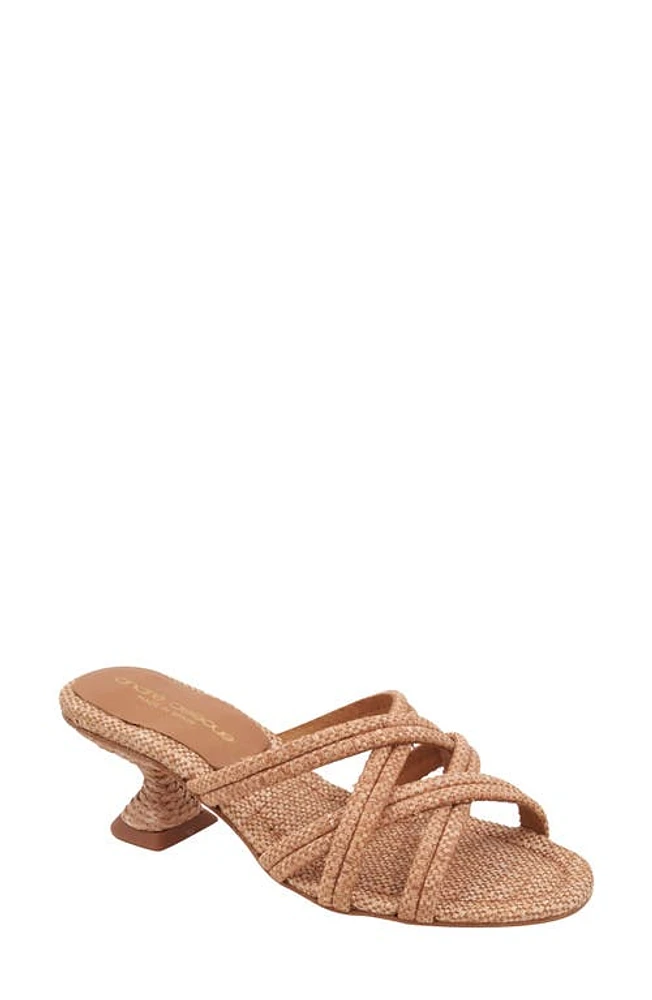 André Assous Polina Slide Sandal Cuero at Nordstrom,