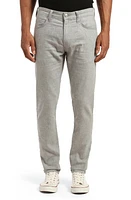 Mavi Jeans Milton Slim Fit Five-Pocket Pants Dark Grey Linen at Nordstrom, X