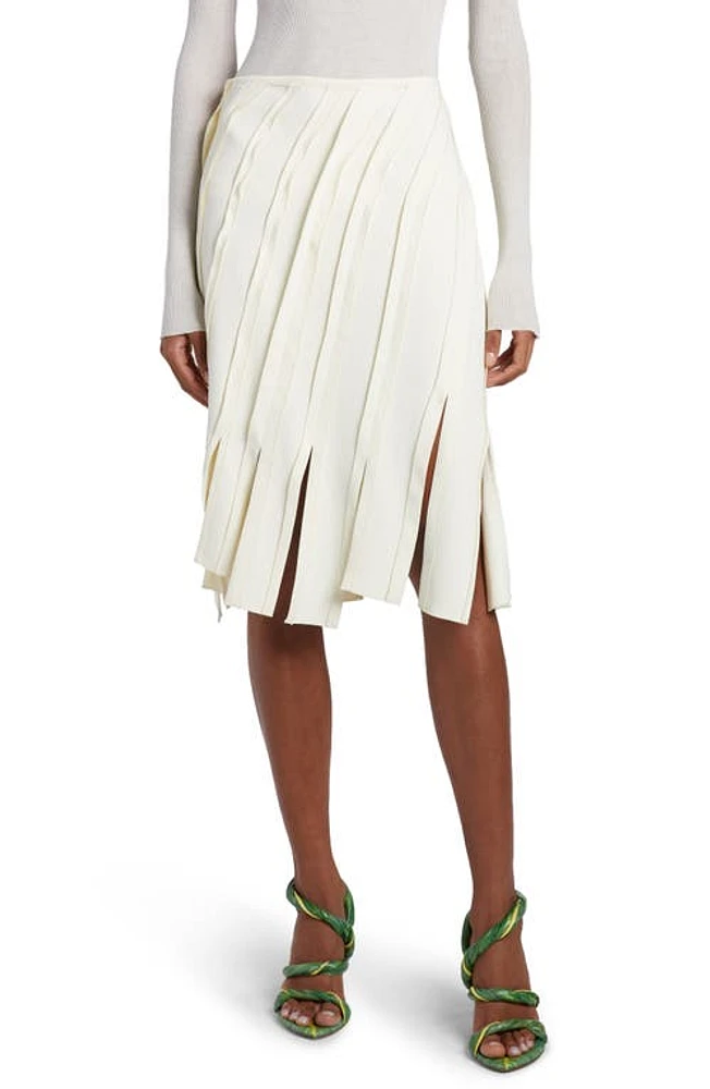 Bottega Veneta Bias Stripe Skirt Pastry at Nordstrom, Us