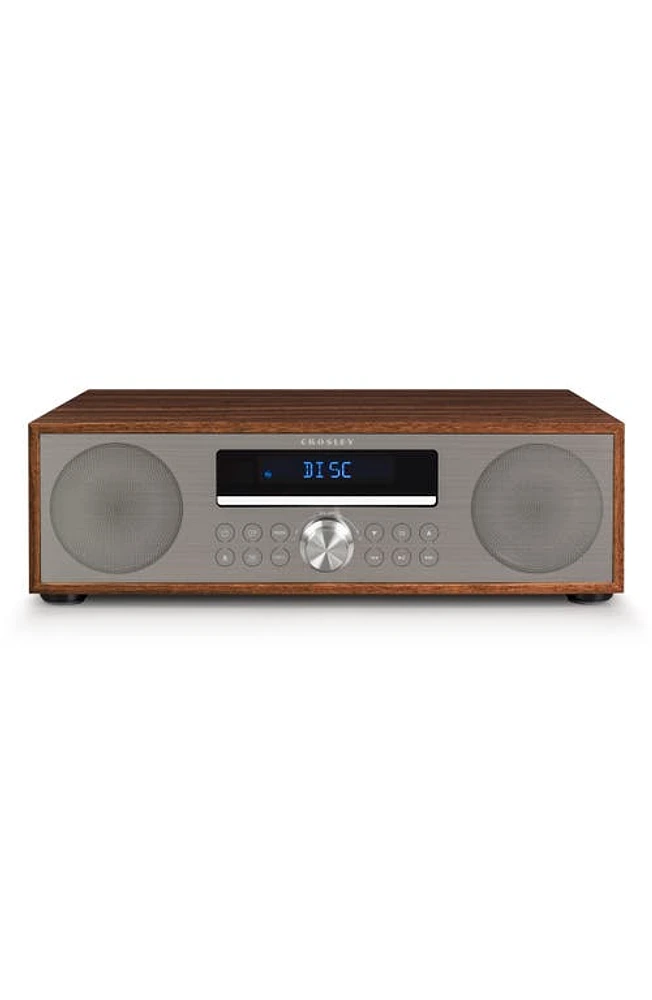 Crosley Radio Fleetwood Radio CD Player in Brown at Nordstrom