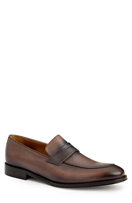 Bruno Magli Arezzo Penny Loafer in Truffle at Nordstrom, Size 10