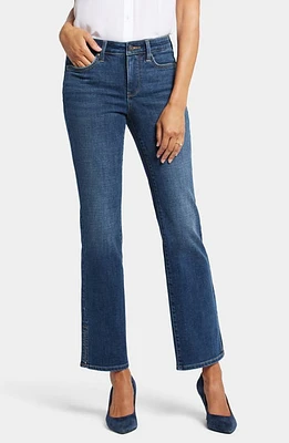 NYDJ Barbara Side Slit Bootcut Jeans Olympus at Nordstrom