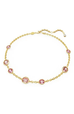 Swarovski Imber Crystal Station Necklace in Pink at Nordstrom