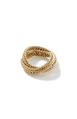 John Hardy Classic Chain Layered Ring in Gold at Nordstrom