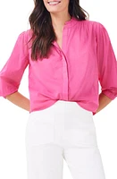 NIC+ZOE Girlfriend Cotton Button-Up Shirt at Nordstrom,