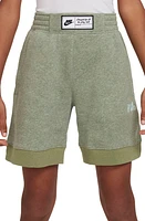 Nike Kids' Culture of Basketball Shorts in Alligator/Htr/Mint at Nordstrom, Size Xl