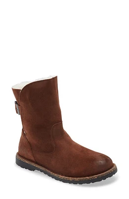 Birkenstock Upsalla Genuine Shearling Boot Espresso/Natural at Nordstrom,