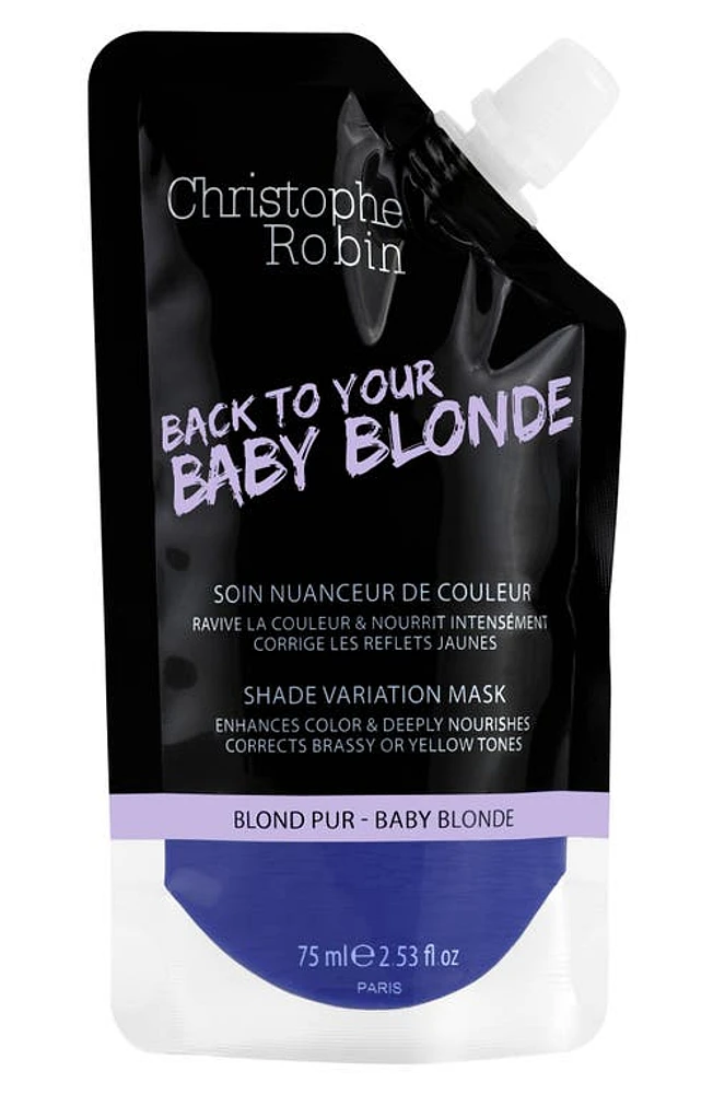 Christophe Robin Shade Variation Care Mask in Blonde at Nordstrom, Size 1.7 Oz