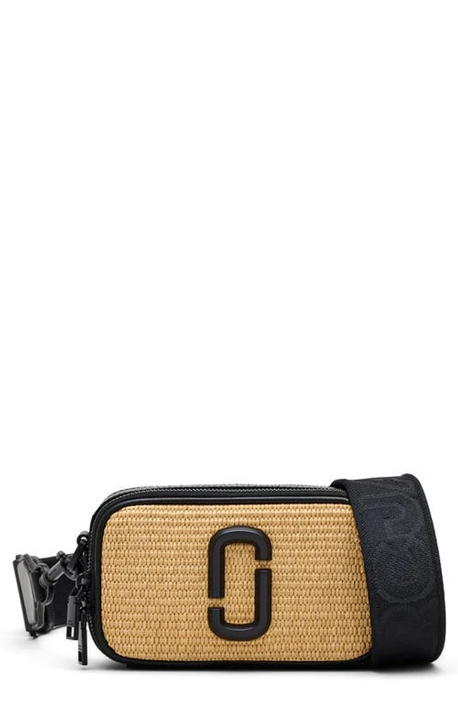 Marc Jacobs The Woven Snapshot Camera Bag in Natural at Nordstrom