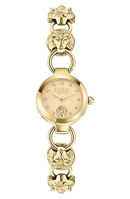 VERSUS Versace Broadwood Petite Bracelet Watch, 26mm in Ip Yellow Gold at Nordstrom