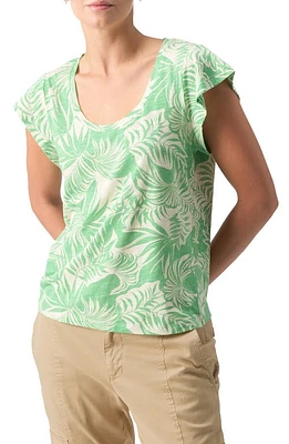 Sanctuary West Side Foliage Print Slub Jersey T-Shirt at Nordstrom,