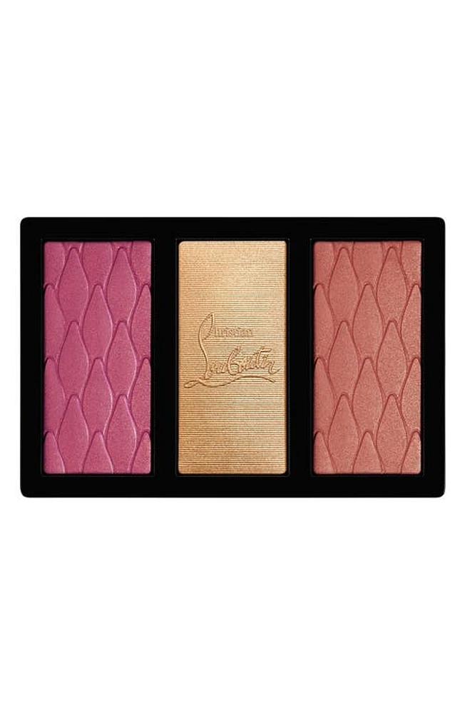 Christian Louboutin Abracadabra La Palette Blush & Highlighter Palette Refill in So Prive at Nordstrom