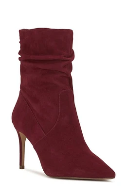 Jessica Simpson Siantar Slouch Pointed Toe Bootie in Malbec at Nordstrom, Size 9