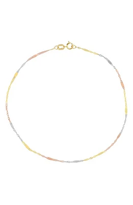 Bony Levy Kids' 14K Gold Anklet in 14K Yellow Gold at Nordstrom, Size 9