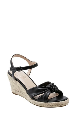 Bandolino Justyne Espadrille Wedge Sandal Black at Nordstrom,