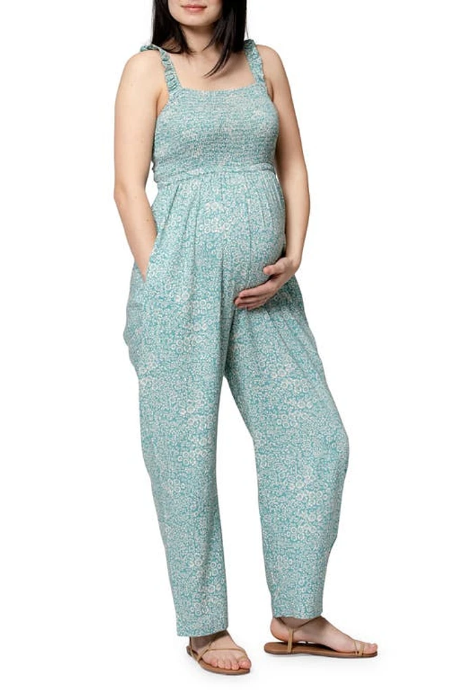 Nom Maternity Marais Jumpsuit at Nordstrom,