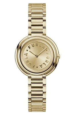 Furla Icon Shape Bracelet Watch, 34mm in Gold/Champagne/Gold at Nordstrom