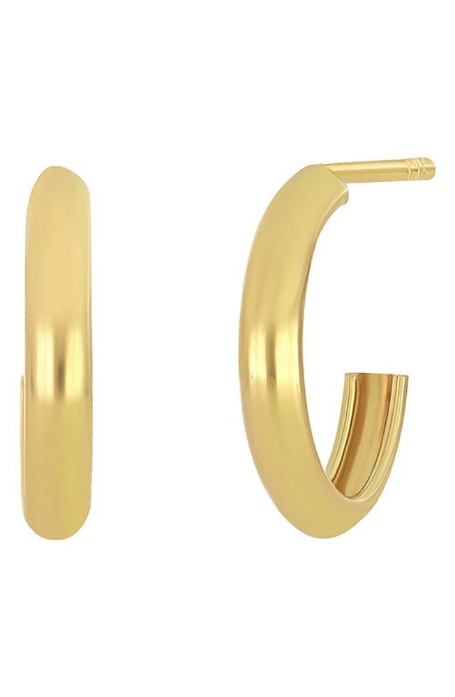 Bony Levy 14K Gold Huggie Hoop Earrings in 14K Yellow Gold at Nordstrom