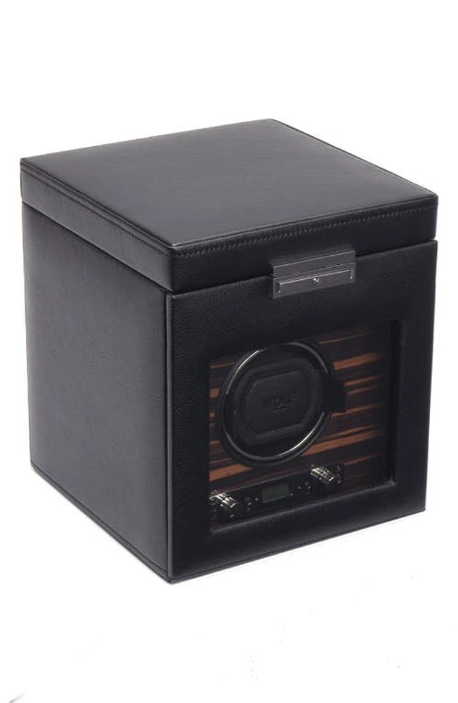 WOLF Roadster Watch Winder & Storage Space in Black at Nordstrom