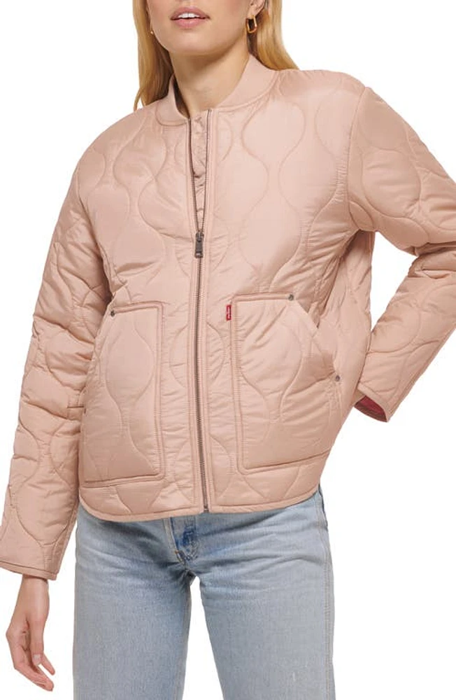 levi's Quilted Jacket Frappe at Nordstrom,