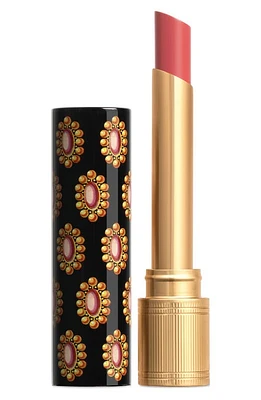 Gucci Rouge de Beauté Brillant Glow & Care Lipstick in 215 Julie Blush at Nordstrom